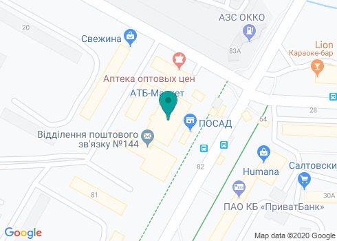 Магазин № 138 «АТБ-Маркет» на карте Магазин № 138 «АТБ-Маркет» на карте