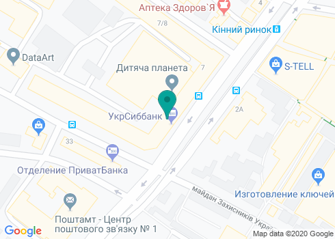 Банкомат ПриватБанк на карте Банкомат ПриватБанк на карте