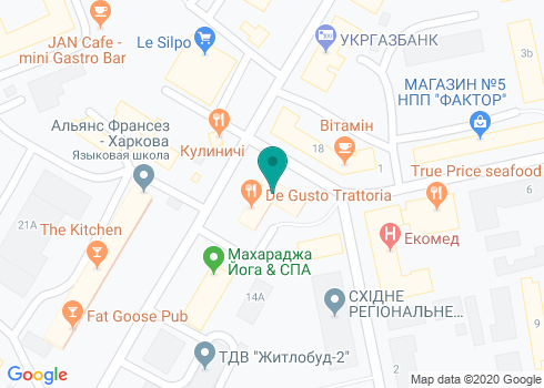 Банкомат ПриватБанк на карте