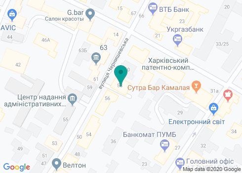 Ремонт бытовой техники «Импортбытсервис» на Чернышевской на карте Ремонт бытовой техники «Импортбытсервис» на Чернышевской на карте