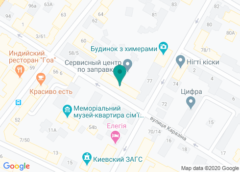 Сервисный центр «Виола» на карте Сервисный центр «Виола» на карте