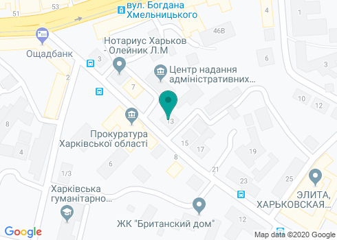 Страховая компания «Про100 страхование» (АО «ПРОСТО-Страхование»), Харьковский филиал на карте