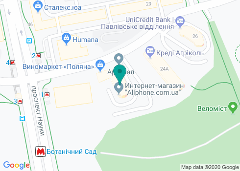 Страховая компания «Арсенал Страхование», Харьковская дирекция на карте Страховая компания «Арсенал Страхование», Харьковская дирекция на карте
