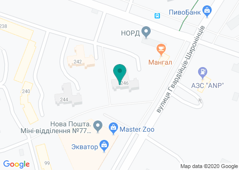 Частный нотариус Саваринская Наталья Викторовна на карте