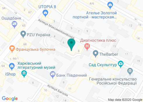 Частный нотариус Марченко Владимир Николаевич на карте Частный нотариус Марченко Владимир Николаевич на карте