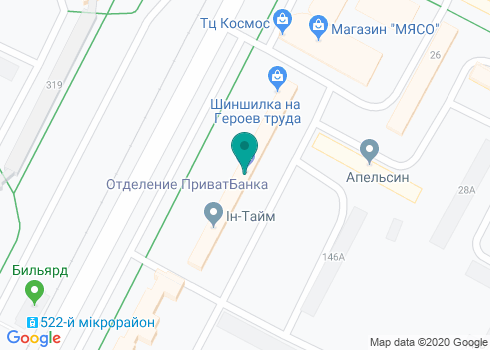 Частный нотариус Воронкина Елена Павловна на карте