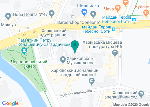 Частный нотариус Остапенко Евгений Михайлович на карте