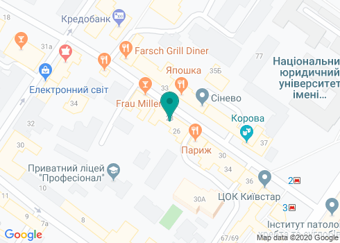 Частный нотариус Серветник Анна Геннадьевна на карте Частный нотариус Серветник Анна Геннадьевна на карте