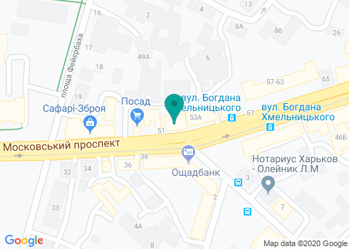 Частный нотариус Ермоленко Инна Алимовна на карте