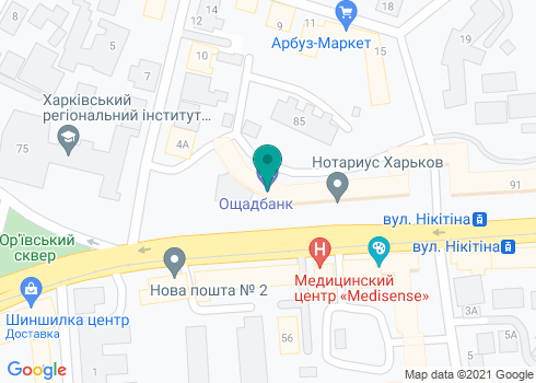 Частный нотариус Балух Наталья Викторовна на карте