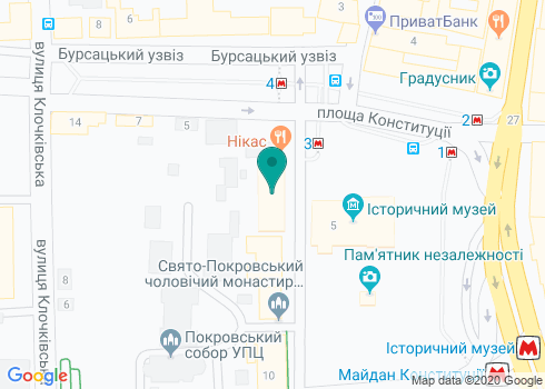 Частный нотариус Бидонько Людмила Леонидовна на карте Частный нотариус Бидонько Людмила Леонидовна на карте