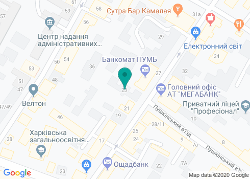 Частный нотариус Кернес Яна Анатольевна на карте Частный нотариус Кернес Яна Анатольевна на карте