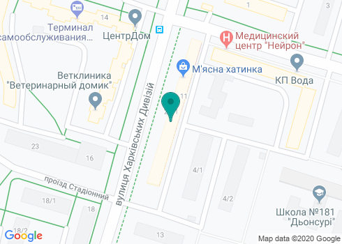 Частный нотариус Кирия Юлия Олеговна на карте