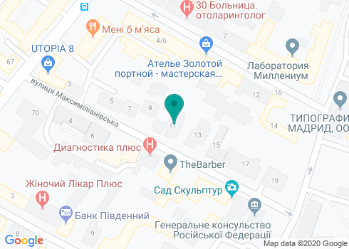 Адвокатское бюро «Маркив и партнеры» на карте Адвокатское бюро «Маркив и партнеры» на карте