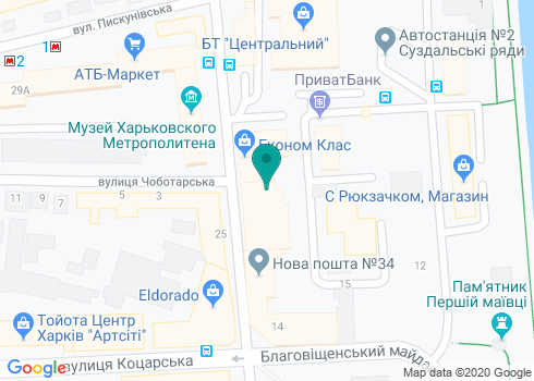 Адвокат Осинский Роман Иосифович на карте