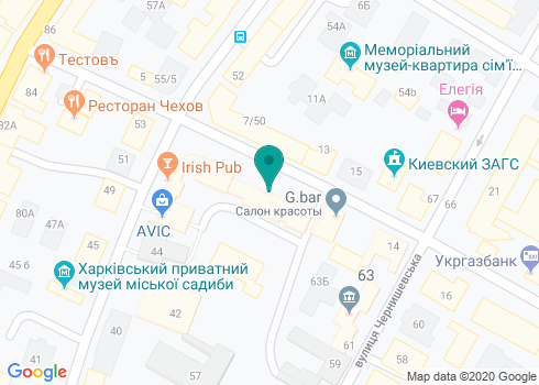 Адвокат Головинов Вячеслав Алексеевич на карте