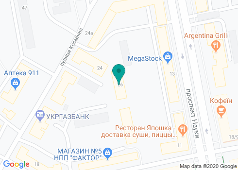 ФЛП Шуба В. И. на карте ФЛП Шуба В. И. на карте