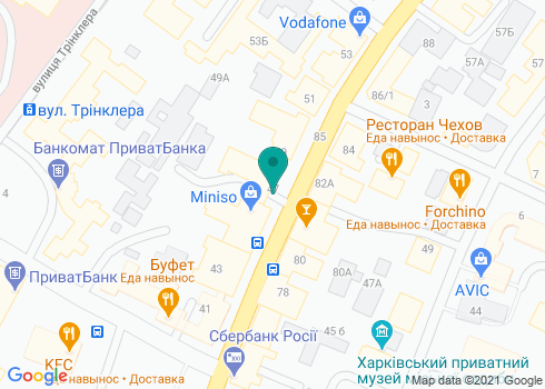 Адвокат Ящук Наталья Анатольевна на карте