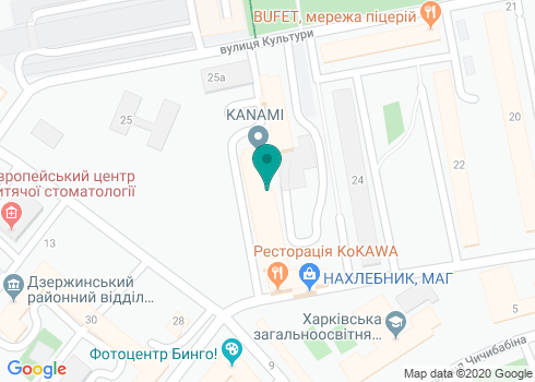 Страховая компания «Статус» на Данилевского на карте Страховая компания «Статус» на Данилевского на карте