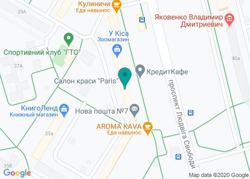 Paris, салон красоты на карте Paris, салон красоты на карте
