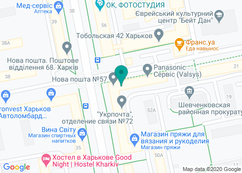 Даная, салон красоты на карте
