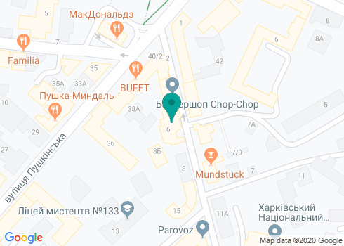 Салон красоты «Креатив» на карте Салон красоты «Креатив» на карте