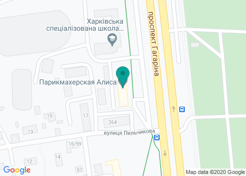 Алиса, парикмахерская на карте