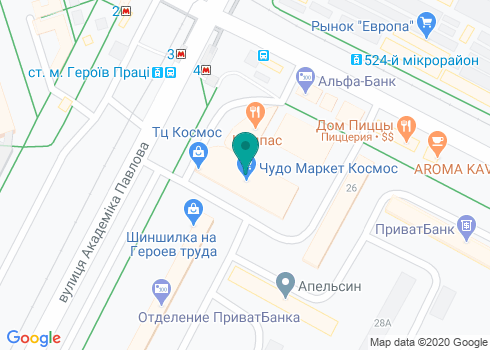 Кафе «Марсель» на карте Кафе «Марсель» на карте