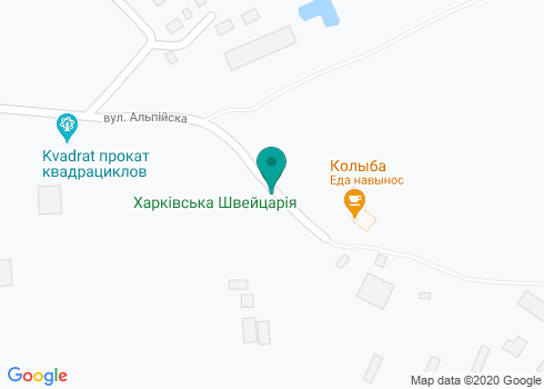 Экстрим-стиль, горнолыжный комплекс на карте