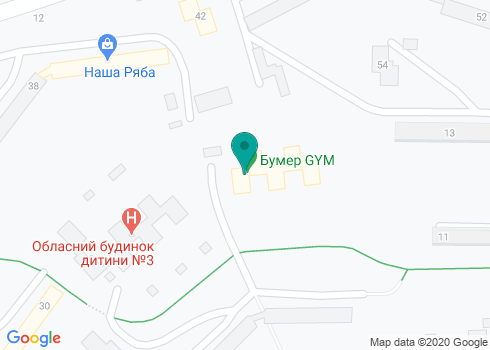 Бумер GYM, спортивный клуб на карте