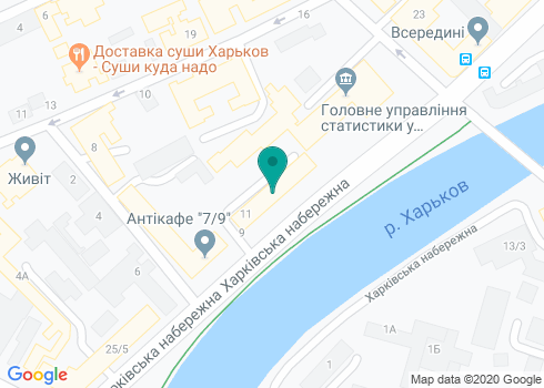 Торговая сеть «DVERI.ua» на карте Торговая сеть «DVERI.ua» на карте