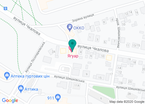 Русская баня в гостинице «Ягуар» на карте Русская баня в гостинице «Ягуар» на карте