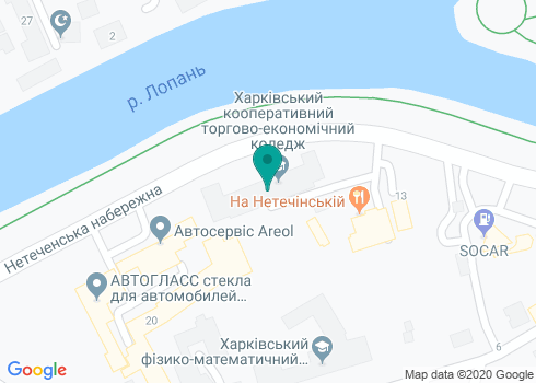 Натяжные потолки «Ирис» на карте