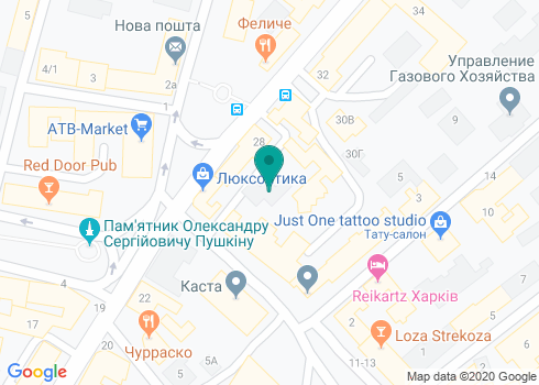 Редакция газеты «Вся Харьковская недвижимость» на карте Редакция газеты «Вся Харьковская недвижимость» на карте