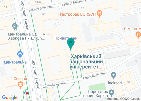 Аптека «Здоров'я» на проспекте Ленина на карте