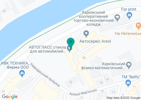 Автосервис на Нетеченской на карте