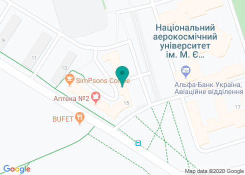 Машины на свадьбу в Харькове на карте Машины на свадьбу в Харькове на карте