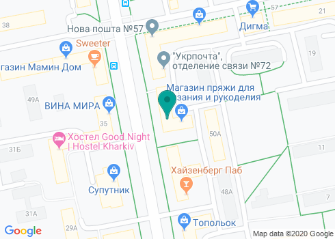 Магазин «Кокос» на Павловом Поле на карте
