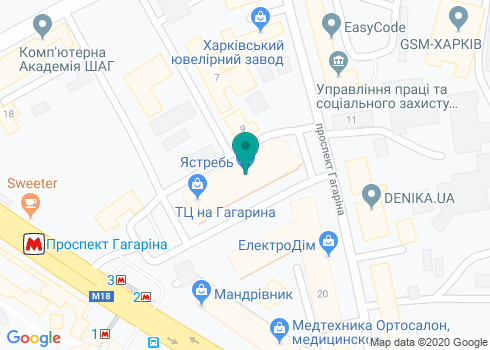 Магазин «Фабрика MTF», Мелитопольская трикотажная фабрика на карте Магазин «Фабрика MTF», Мелитопольская трикотажная фабрика на карте