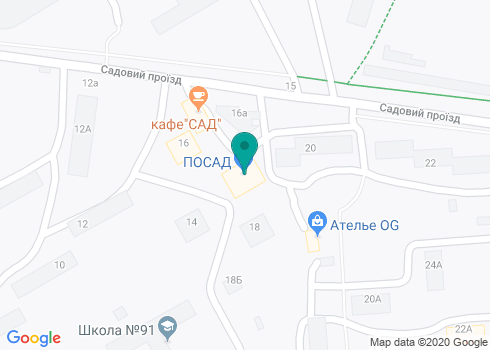 Магазин «Посад» на карте Магазин «Посад» на карте