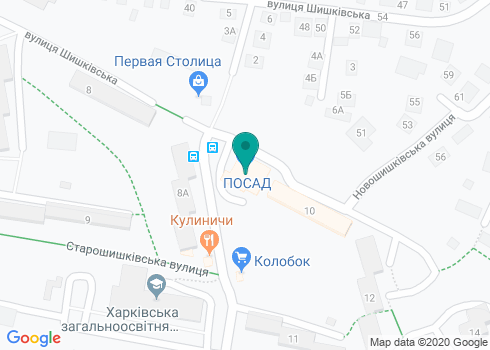 Магазин «Посад» на карте Магазин «Посад» на карте