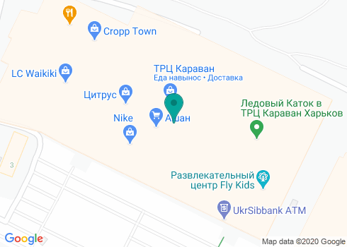 O'STIN, магазин одежды в ТРК Караван на карте O'STIN, магазин одежды в ТРК Караван на карте