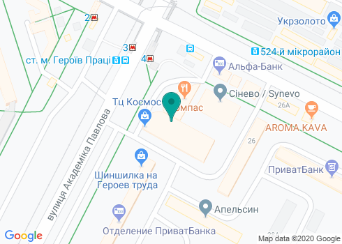 Магазин белья «75В» в ТЦ «Космос» на карте Магазин белья «75В» в ТЦ «Космос» на карте