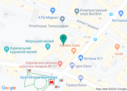 Магазин женской обуви «Mario Muzi» на Пушкинской на карте Магазин женской обуви «Mario Muzi» на Пушкинской на карте