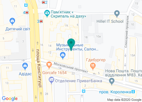 Танцевальный магазин «Talisman» на карте