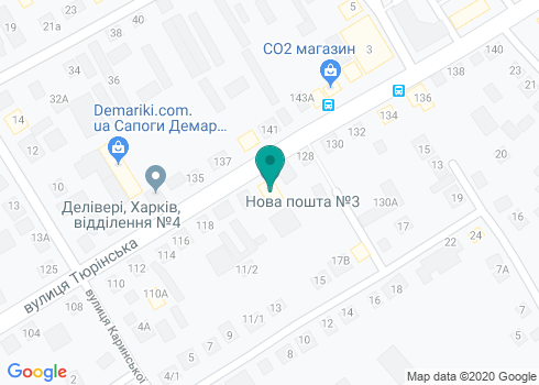 Экспресс-доставка «Новая почта», Отделение № 3 на карте Экспресс-доставка «Новая почта», Отделение № 3 на карте