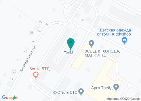 Компания «TMM Express» на карте Компания «TMM Express» на карте