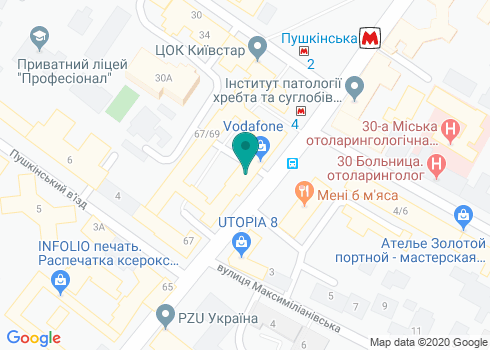 Химчистка на Пушкинской на карте