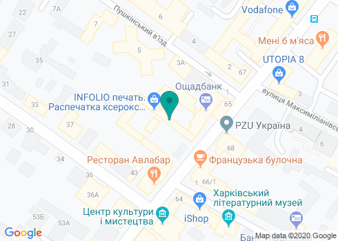 Туристическое агентство «Море туров» на Пушкинской на карте