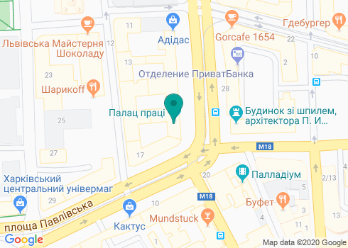 Туристическое агентство «Море туров» во Дворце Труда на карте